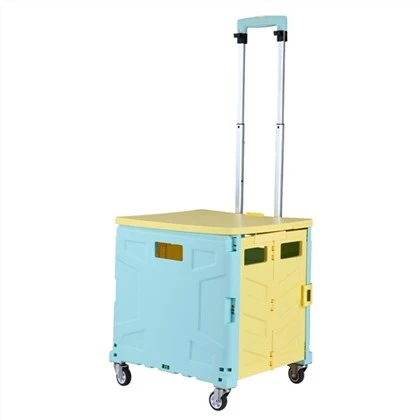 Folding Khoom noj khoom haus Cart