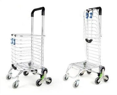 Khoom noj khoom haus Foldable Cart